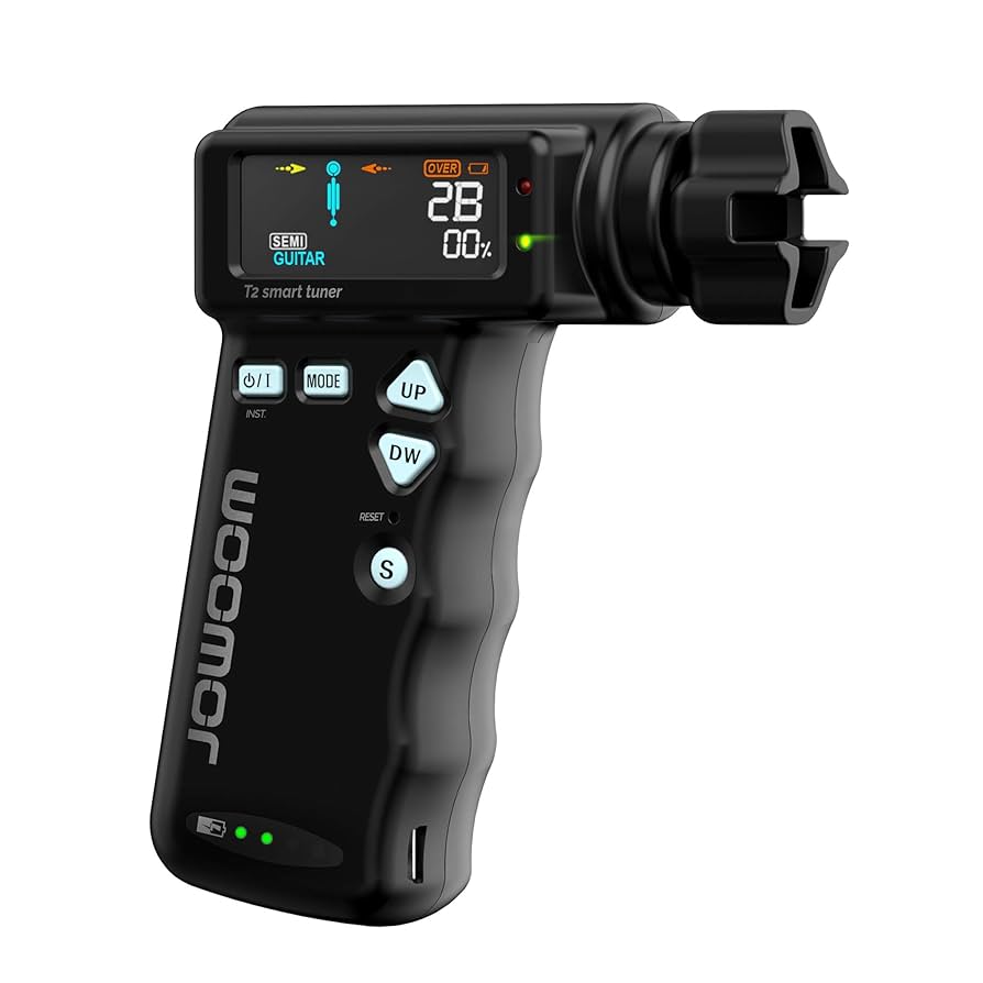 【美品】woomor T2 smart tuner Amazon.com: JOWOOM T2 Smart Automatic Guitar & Ukulele Tuner